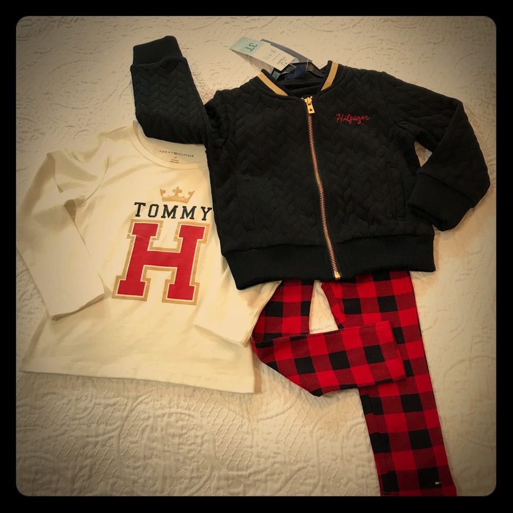 NWT Tommy Hilfiger 3pc Set Size 3T